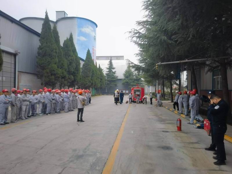 2024年11月9日為服務(wù)企業(yè)指導(dǎo)消防演練